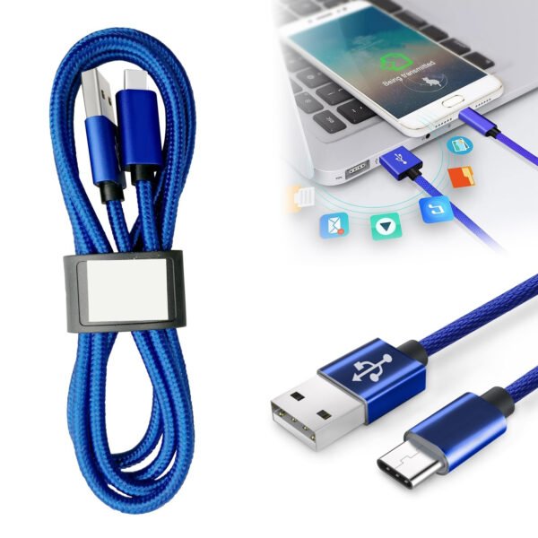 [3.3ft/1m] Nylon Braided USB Cable For Type-C - Image 4