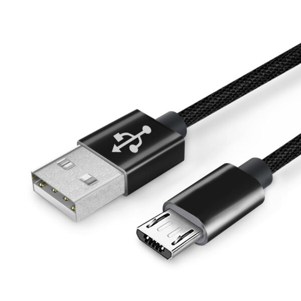 [3.3ft/1m] Nylon Braided USB Cable For Mirco USB - Image 7