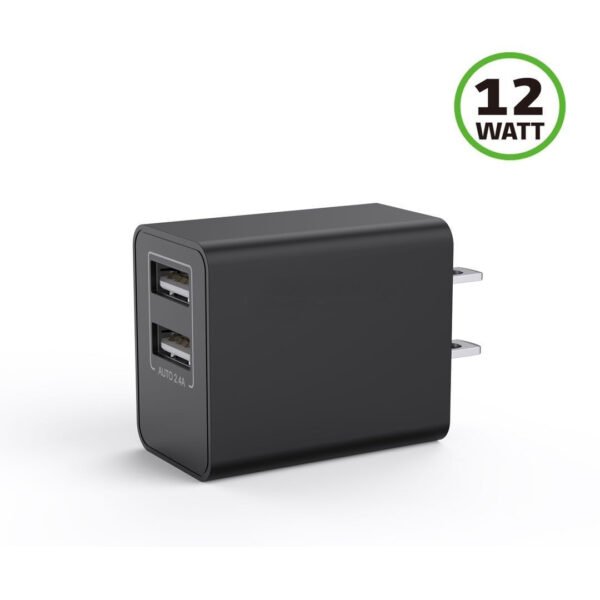 2.4A Dual USB Wall Adapter