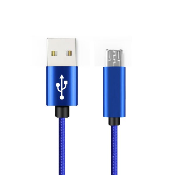 [3.3ft/1m] Nylon Braided USB Cable For Mirco USB