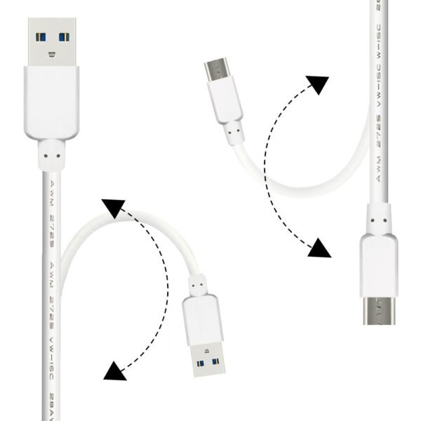 5ft Faster Speed Charging Cable For Micro USB-White - Image 5