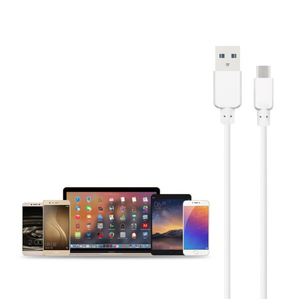 5ft Faster Speed Charging Cable For Type-C White - Image 4