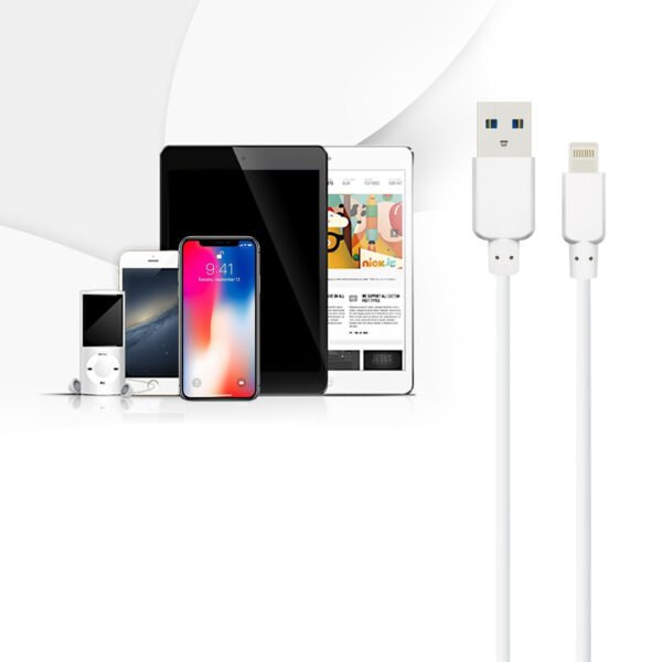 10FT Heavy Duty USB Cable 2A For IPhone White - Image 5