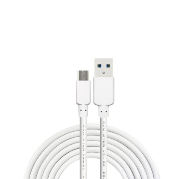 5ft Faster Speed Charging Cable For Micro USB-White