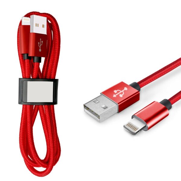 【3.3ft/1m】Nylon Braided USB Cable For IPhone - Image 6