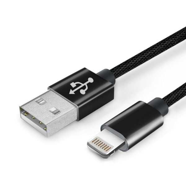 【3.3ft/1m】Nylon Braided USB Cable For IPhone - Image 4