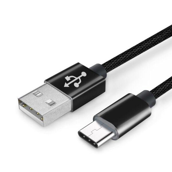 [3.3ft/1m] Nylon Braided USB Cable For Type-C - Image 3