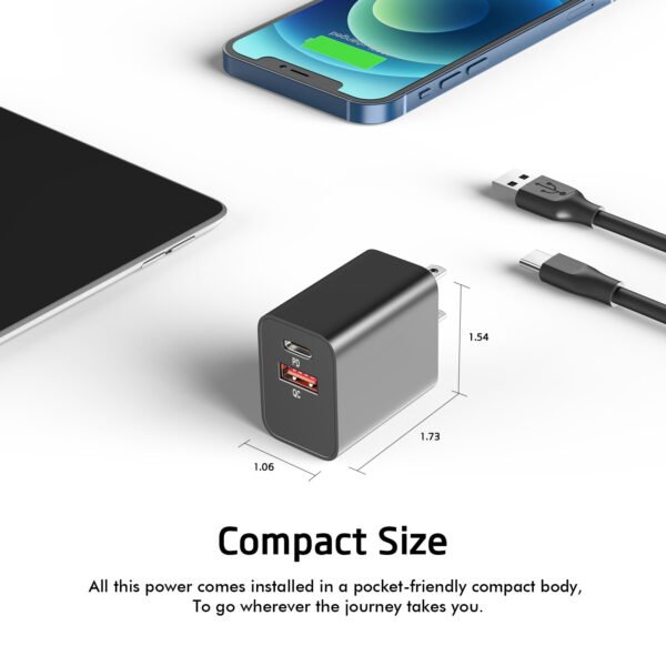 18W PD&QC WALL CHARGER (12/144) - Image 6