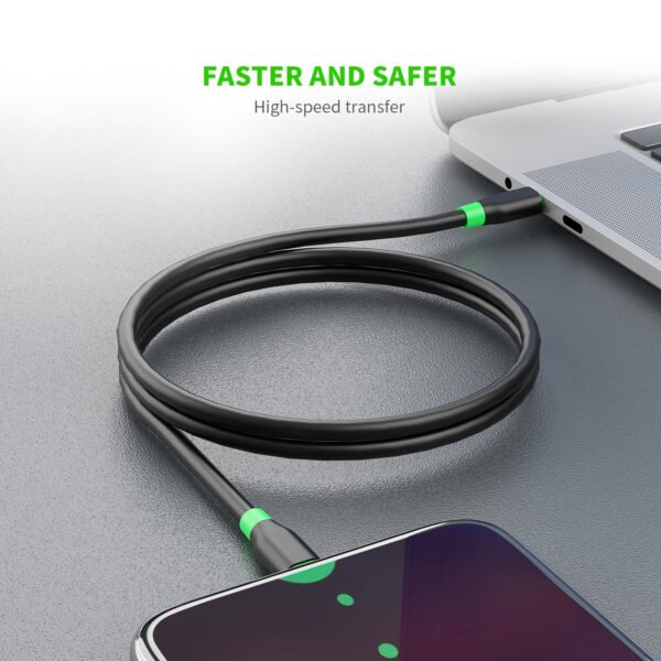 4ft/1.2m USB C To C Cable TPE Material Black