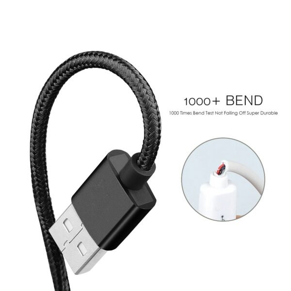 10FT USB Cable For IPhone XS/XR/XS MAX 1.7A-Black - Image 3