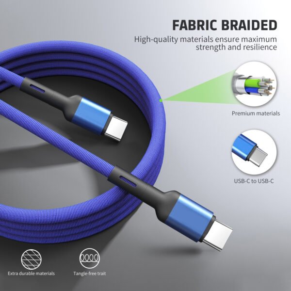 4FT FABRIC CABLE For C To 8Pin - Image 6