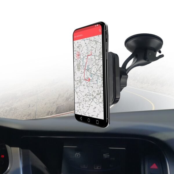 Magnetic Car Phone Holder Dashboard Windshield Mount With Dashboard Pad - Image 5