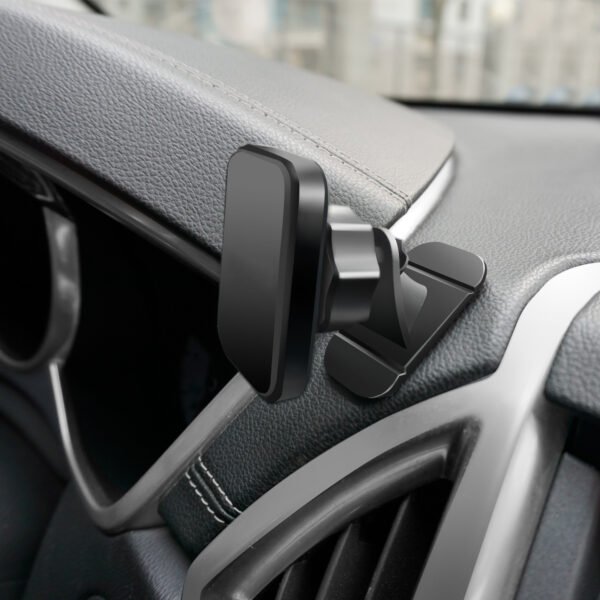 Stick On Dashboard Magnetic Car Mount Holder-Black - Image 6