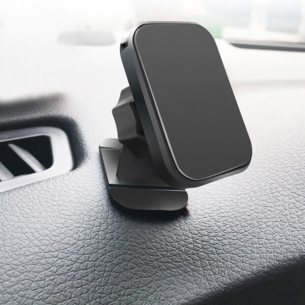 Stick On Dashboard Magnetic Car Mount Holder-Black - Image 4