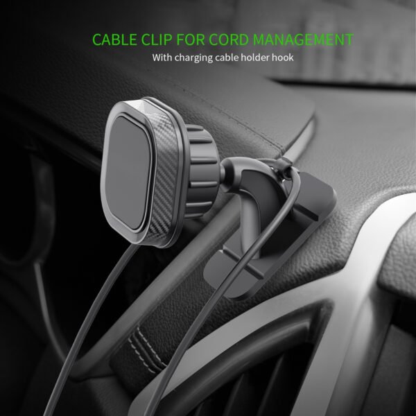 Magnetic Car Mount Black