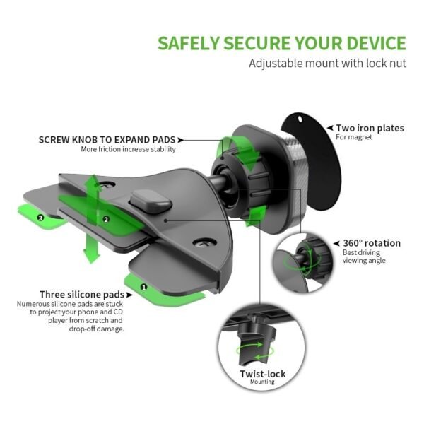 Magnet CD Slot Car Mount - Image 4