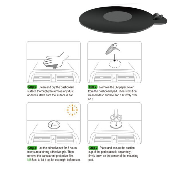 UNIVERSAL DASHBOARD CAR MOUNT(6/36) - Image 2