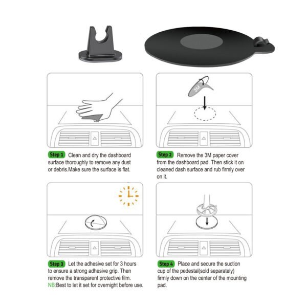 UNIVERSAL TRUCK DASHBOARD & WINDS CAR MOUNT(6/36) - Image 2