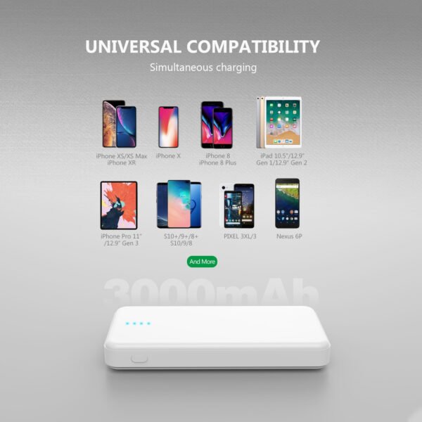 3000 MAh UNIVERSAL POWER BANK - Image 4