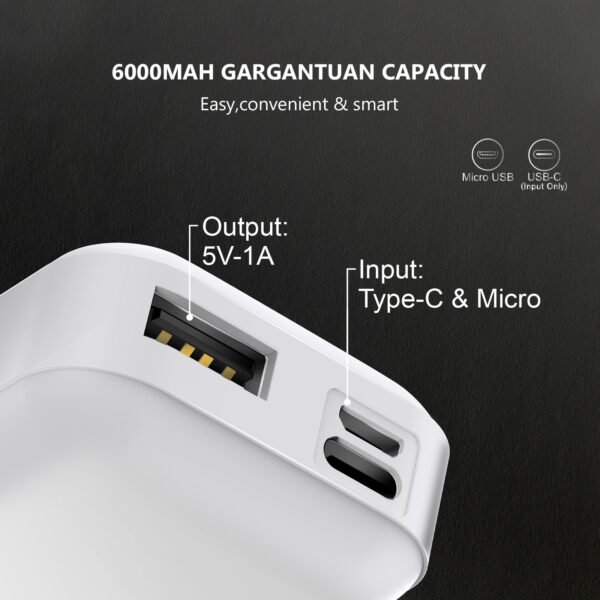 6000 MAh UNIVERSAL POWER BANK - Image 5