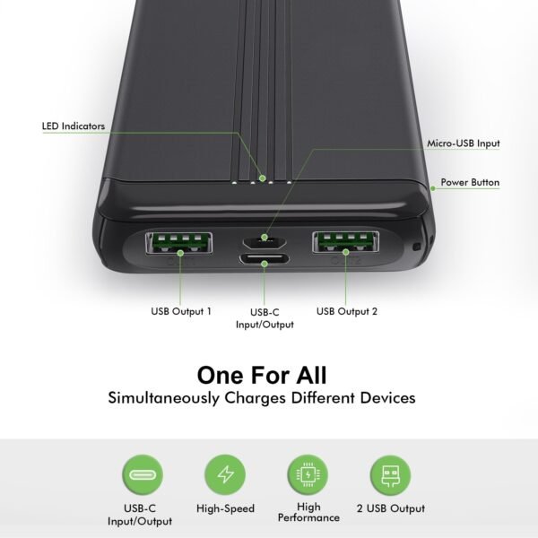 10000mAh PD+QC3.0 POWER BANK 22.5W - Image 6