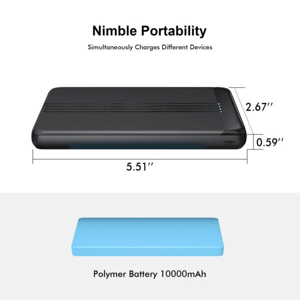 10000mAh PD+QC3.0 POWER BANK 22.5W - Image 5