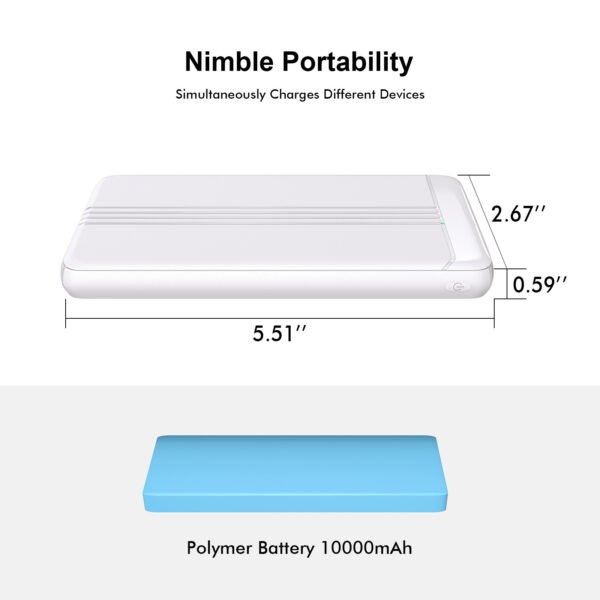 10000mAh PD+QC3.0 POWER BANK 22.5W - Image 5