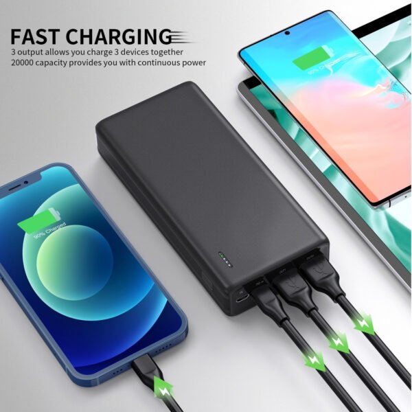 20000mAh PD+QC Power Bank 22.5W - Image 4