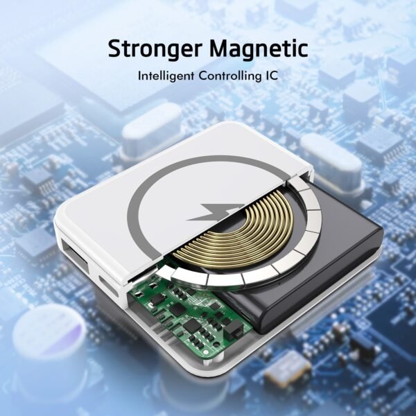 5000mAh 5W MAGNETIC WIRELESS POWER BANK (6/36) - Image 5