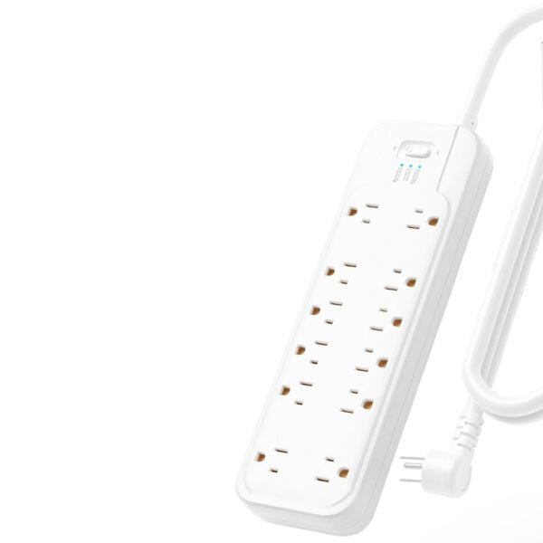 12-OUTLET POWER STRIP & 6FT POWER CORD (6/24)