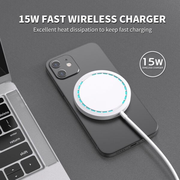 15W MAGNETIC WIRELESS CHARGER - Image 3